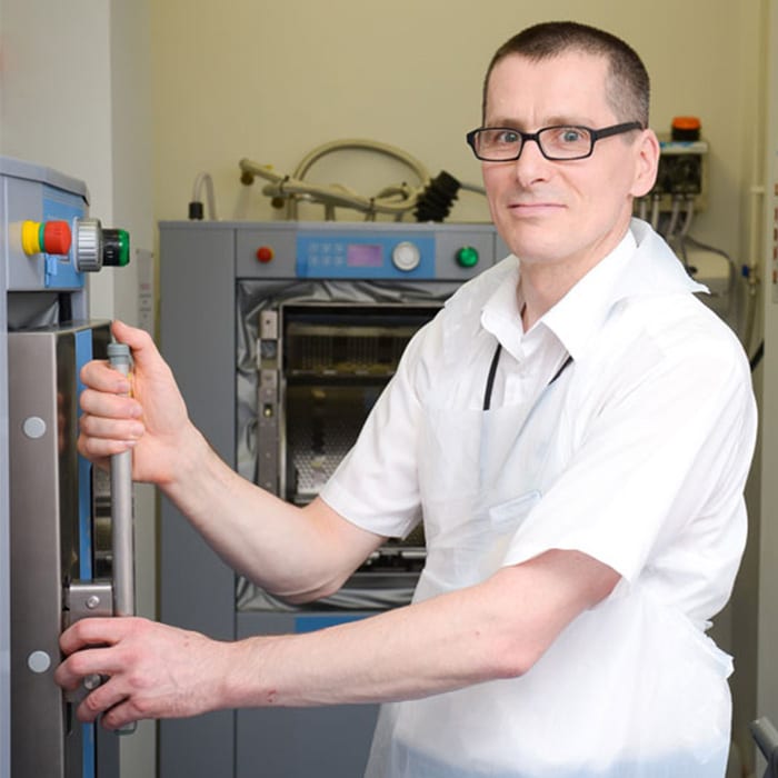 Adrian Clarke, Domestic Services Manager, Milton Keynes Hospital Adrian Clarke, Domestic Services Manager, Milton Keynes Hospital